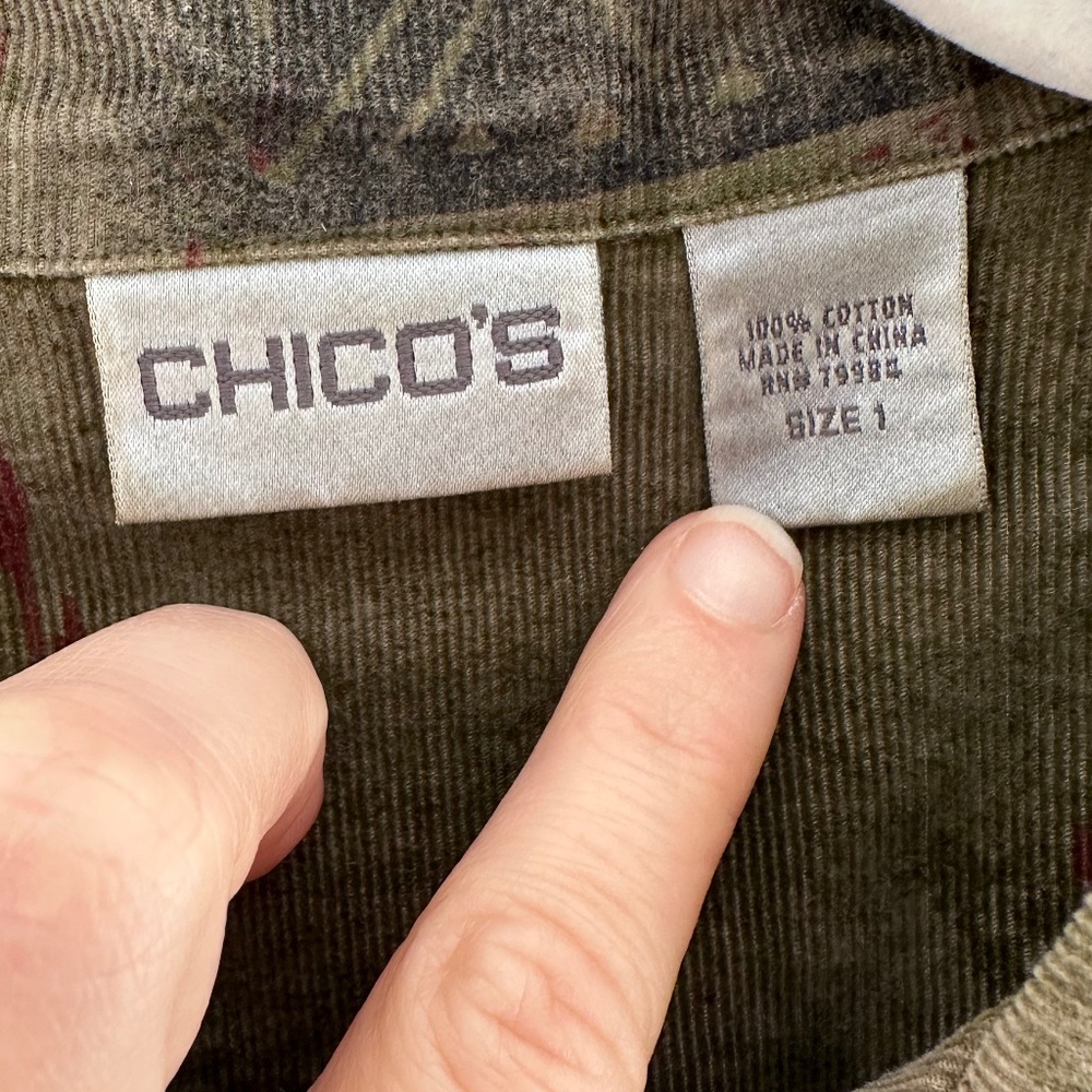 Patterned Button Down - Picture 4 of 8